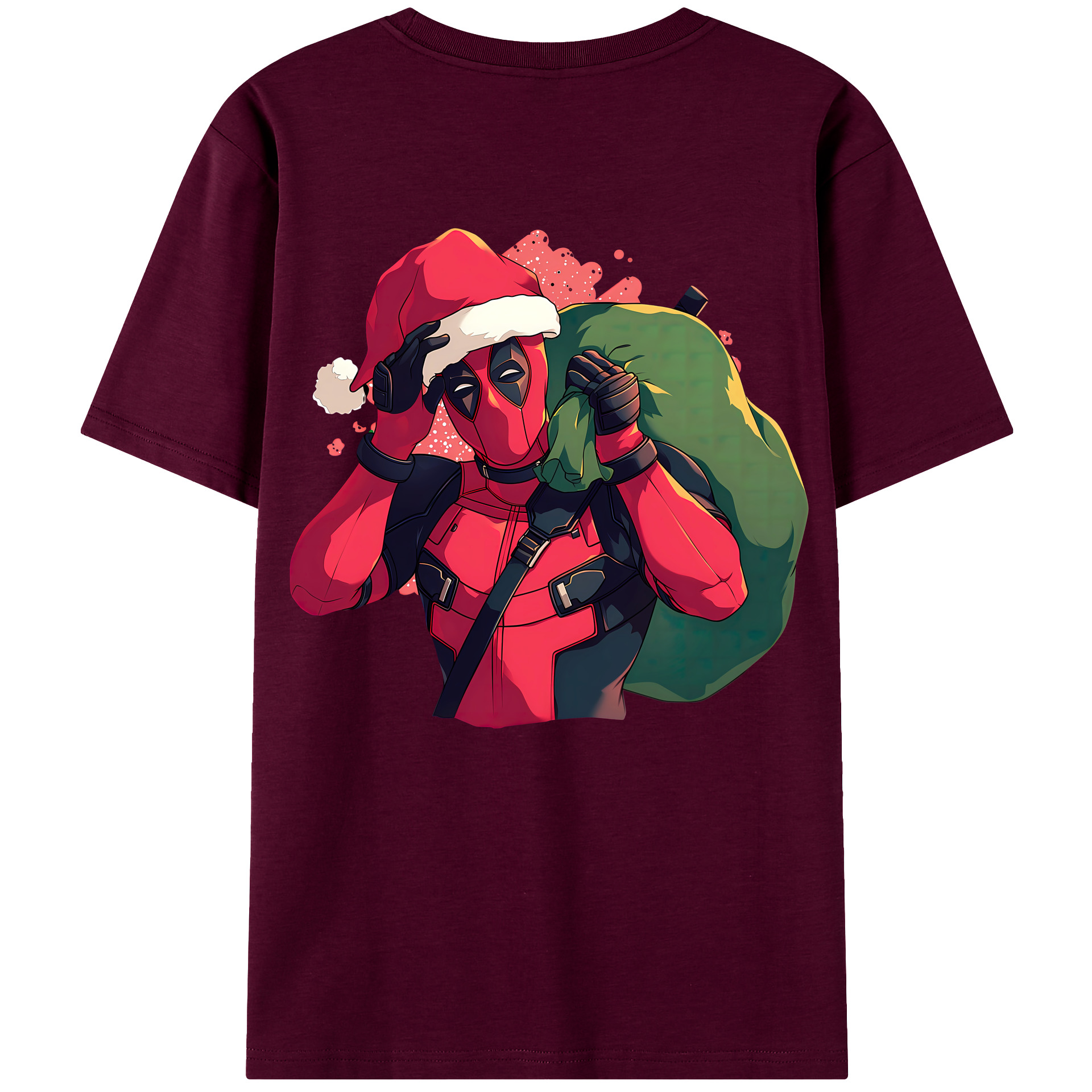 （画像用） Deadpool デッドプール レディース半袖Tシャツ(バックプリント)